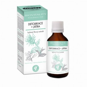 Detoxikace + játra kapky